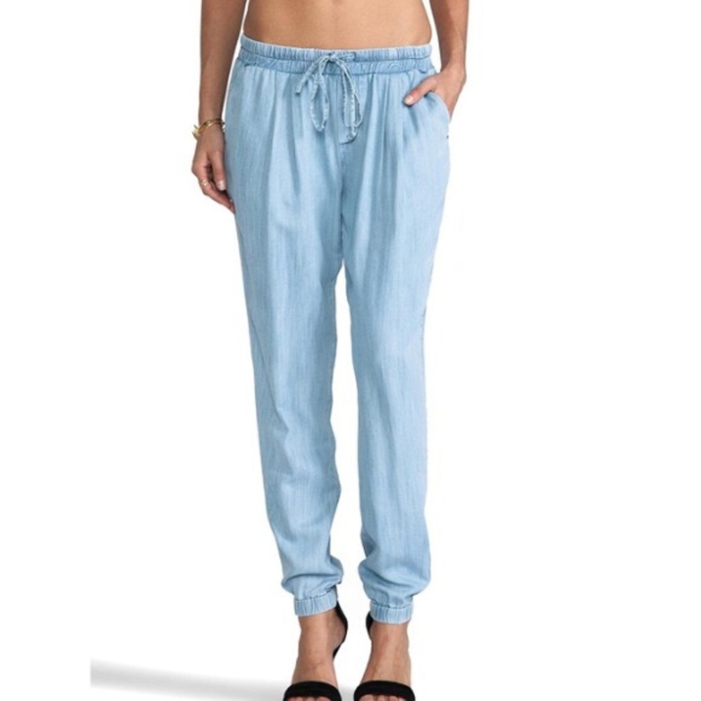NWT MICHAEL Michael Kors Chambray Joggers